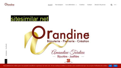 orandinecreation.fr alternative sites