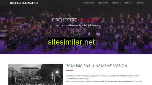 orchestre-massenet.fr alternative sites