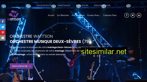orchestre-wattson.fr alternative sites