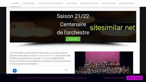 orchestre-dharmonie-de-nevers.fr alternative sites