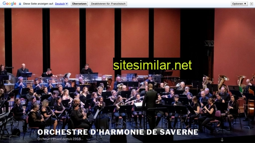 orchestre-harmonie-saverne.fr alternative sites
