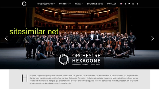 orchestrehexagone.fr alternative sites