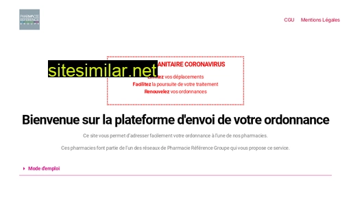 ordonnance-phr.fr alternative sites