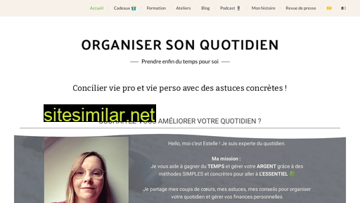 organisersonquotidien.fr alternative sites