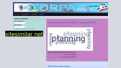 orpa-plongee.fr alternative sites