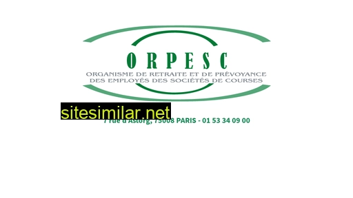 orpesc.fr alternative sites
