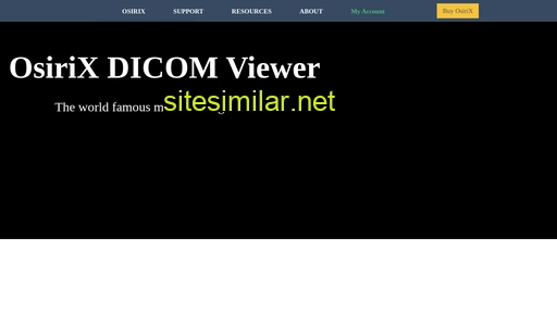 Osirix-viewer similar sites