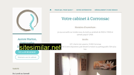 osteo-corronsac.fr alternative sites