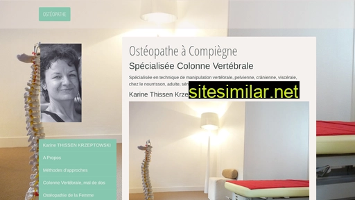 osteopathe-compiegne-karine.fr alternative sites