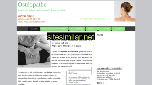 osteopathe-france.fr alternative sites
