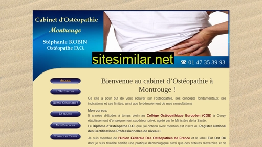 Osteopathe-montrouge similar sites