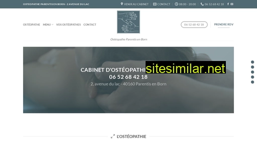 osteopathe-parentis.fr alternative sites