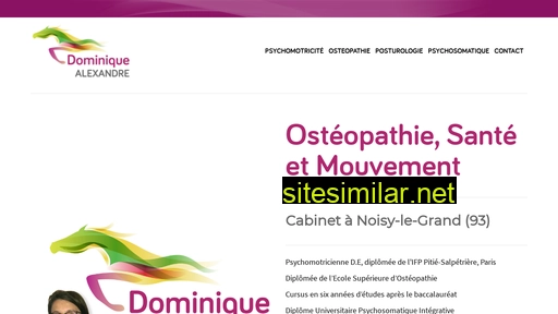 osteopathie-sante-mouvement.fr alternative sites