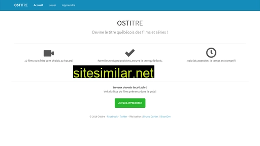 ostitre.fr alternative sites