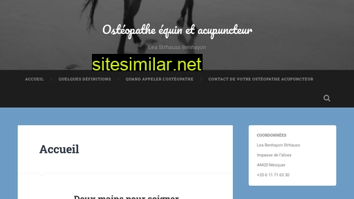 osteochevaux.fr alternative sites