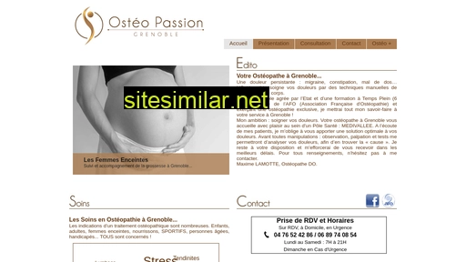 osteopassion.fr alternative sites