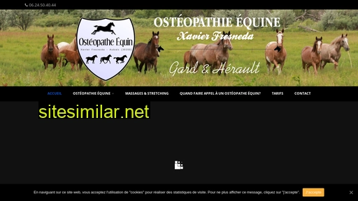 Osteopathe-equin-xavierfresneda similar sites