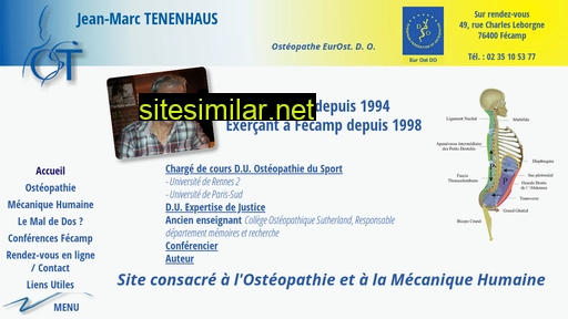 osteopathefecamp.fr alternative sites
