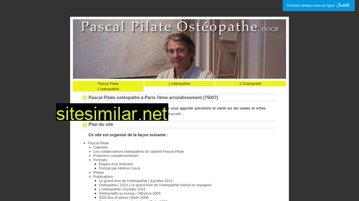 osteopilate.fr alternative sites