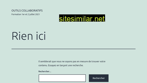 outilsnumeriques.fr alternative sites