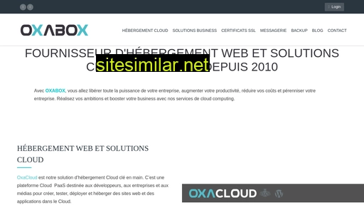 Oxabox similar sites
