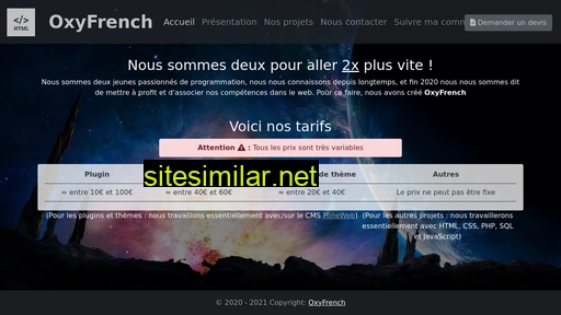 oxyfrench.fr alternative sites