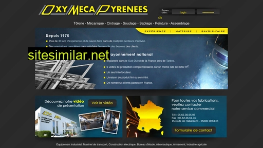 oxymeca.fr alternative sites