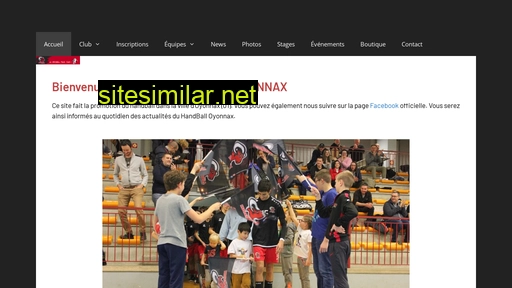 oyonnaxhandball.fr alternative sites