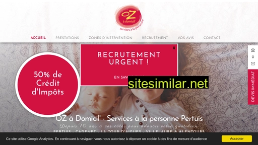 ozadomicil.fr alternative sites