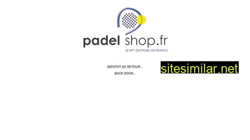 padelshop.fr alternative sites