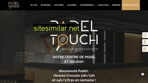 padeltouch.fr alternative sites