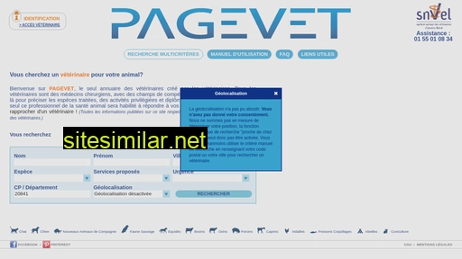 Pagevet similar sites