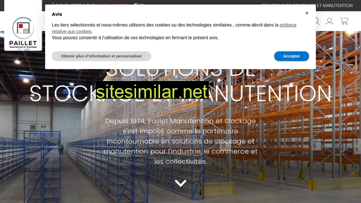 paillet-manutention.fr alternative sites