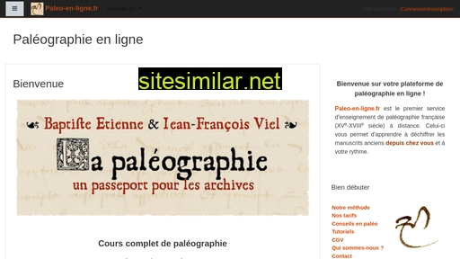 paleo-en-ligne.fr alternative sites