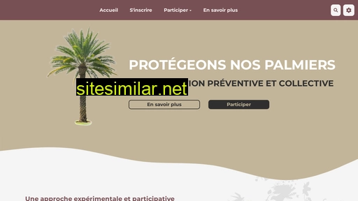 palmiers.portcros-parcnational.fr alternative sites