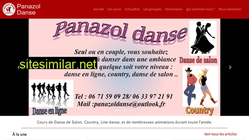 panazol-danse.fr alternative sites