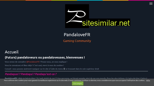 pandalove.fr alternative sites