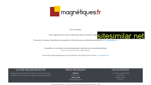 panneaumagnetique.fr alternative sites