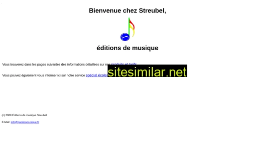 papieramusique.fr alternative sites