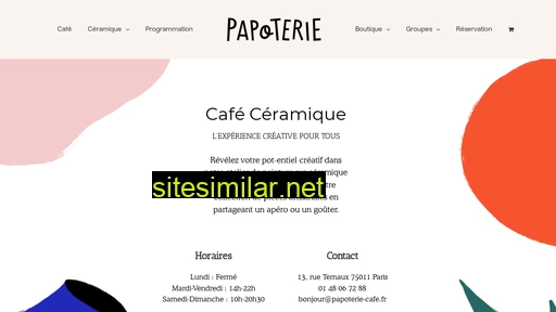 papoterie-cafe.fr alternative sites