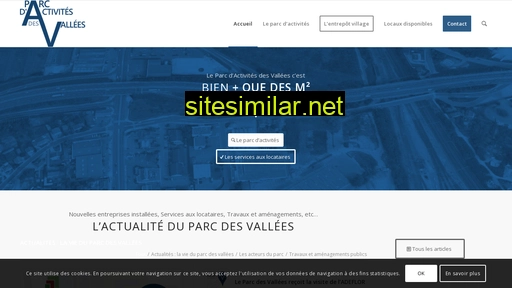 parcdesvallees.fr alternative sites