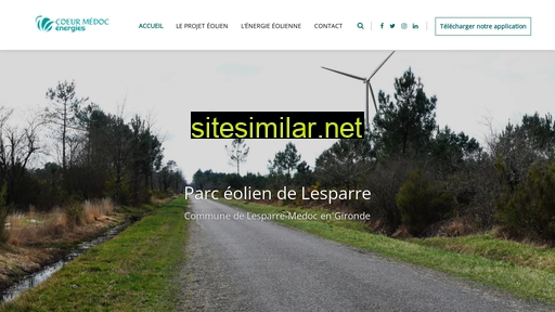 parc-eolien-coeur-medoc-energies.fr alternative sites