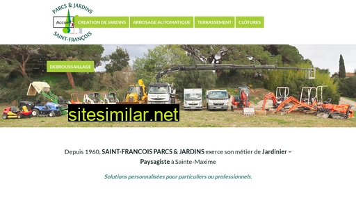 parcsetjardins-saintfrancois.fr alternative sites