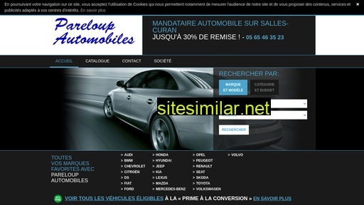 pareloupautomobiles.fr alternative sites