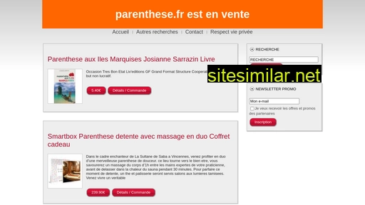 parenthese.fr alternative sites