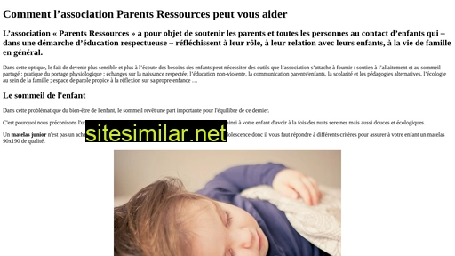 parentsressources.fr alternative sites