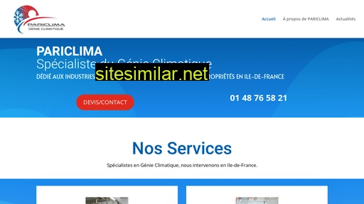 pariclima.fr alternative sites