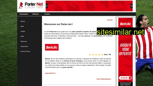 parier-net.fr alternative sites
