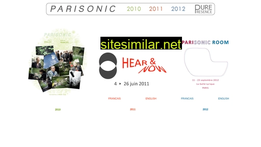 parisonic.fr alternative sites