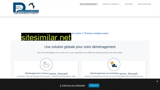 parisprovincedemenagements.fr alternative sites